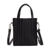 WAVE STRIPED HANDBAG