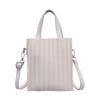 WAVE STRIPED HANDBAG