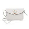 FLOWER DECOR DETAILED CROSSBODY BAG