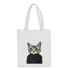 CAT PRINTED CANVAS BAG