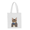 CAT PRINTED CANVAS BAG