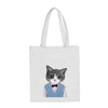 CAT PRINTED CANVAS BAG