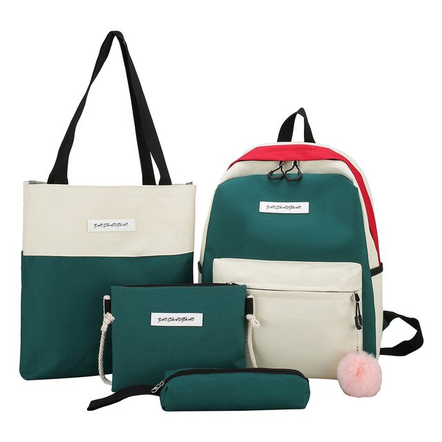 4PCS SCHOOL BAG SET