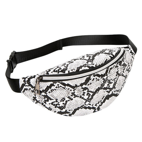 WHITE HIGH QUALITY WAIST BAG