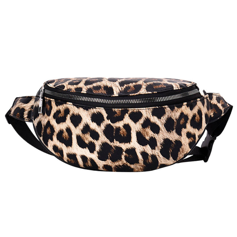 LEOPARD PRINTED WAIST BAG