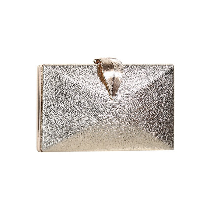 SILVER EVENING PURSE