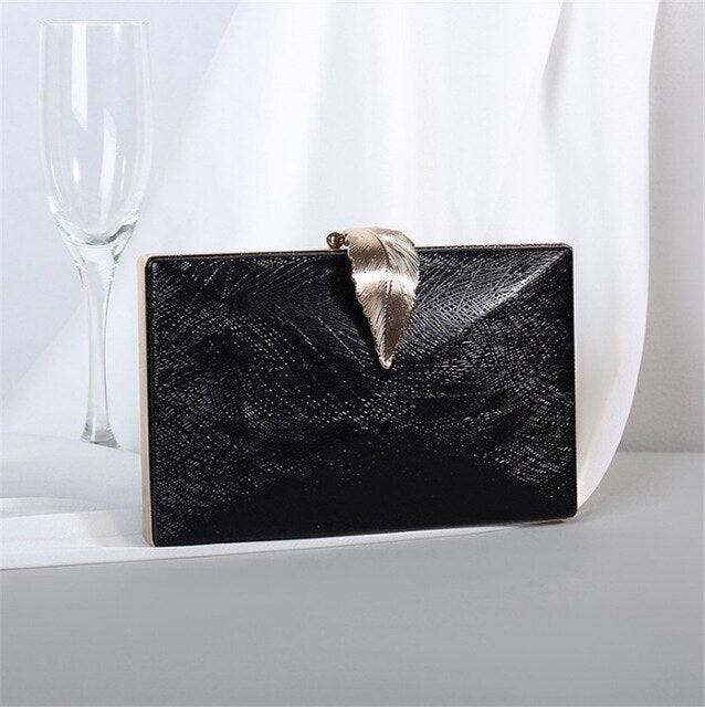 SILVER EVENING PURSE