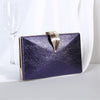 SILVER EVENING PURSE