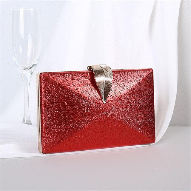 SILVER EVENING PURSE