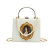 CLASSICAL PAINTING DETAILED HANDBAG