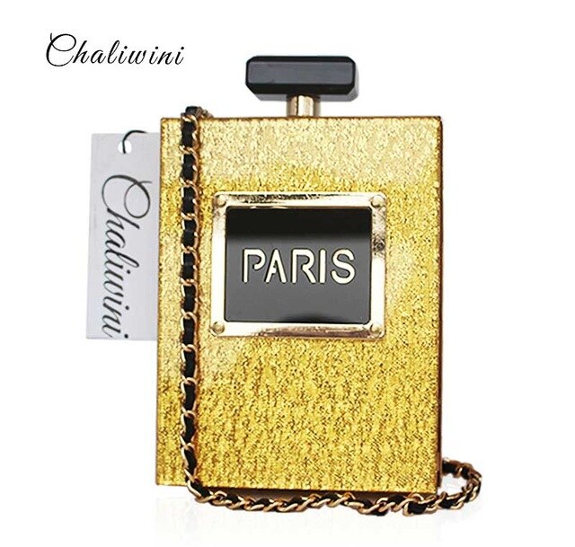 PERFUME BOTTLE SHAPED HANDBAG