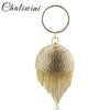 DIAMON TASSEL DETAILED NIGHT BAG