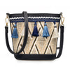 DESIGNER STRAW RATTAN WOVEN SHOULDER BAG